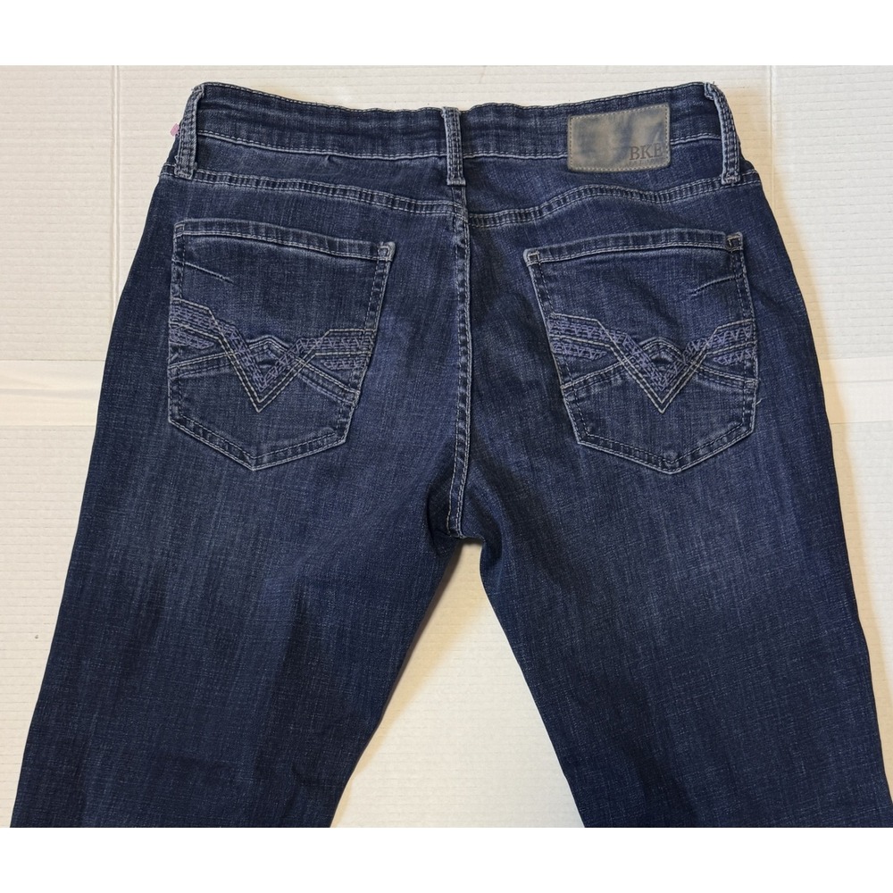BKE Seth - Men's Jeans - Straight Leg Blue Denim Stretch - Size 34x32